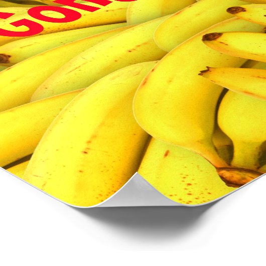 Gone Bananas Poster (Hoek)