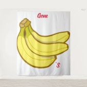 Gone Bananas Tapijt Wandkleed (Voorkant)