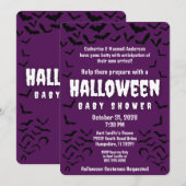Gone Batty Halloween Kostuum Party Baby shower Kaart (Voorkant / Achterkant)