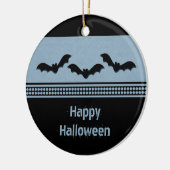 Gone Batty Halloween Ornament, Light Blue Keramisch Ornament (Links)