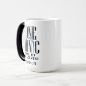 Gone Bionic Hip Replacement Celebration Magische Mok (Voorkant links)