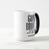 Gone Bionic Hip Replacement Celebration Magische Mok (Voorkant rechts)