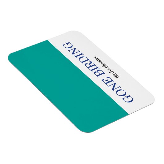 Gone Birding Magneet (Rechterzijde)