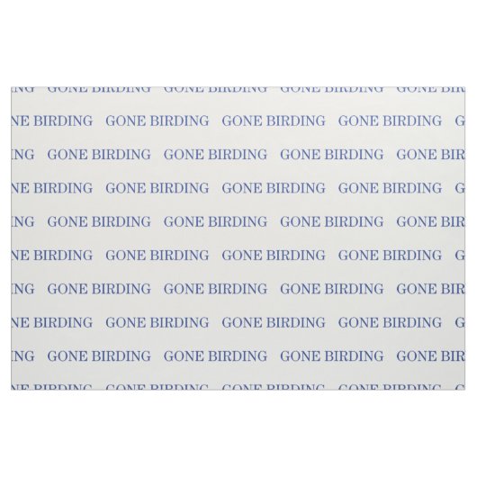 Gone Birding Stof (Fat Quarter)