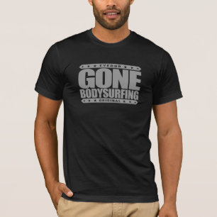 GONE BODYSURFING - Ik hou van de oceaan- en golfsl T-shirt