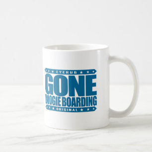 GONE BOOGIE BOARDING - I Love Ocean & Bodyboarding Koffiemok