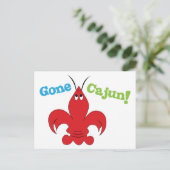 Gone Cajun Briefkaart (Staand voorkant)