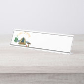 Gone Camping Bureau Naambordje (Voorkant)