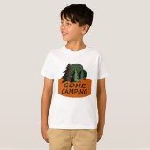Gone Camping Happy Camper T-shirt (Voorkant volledig)
