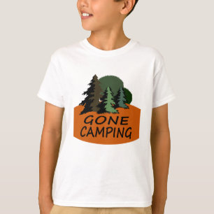 Gone Camping Happy Camper T-shirt