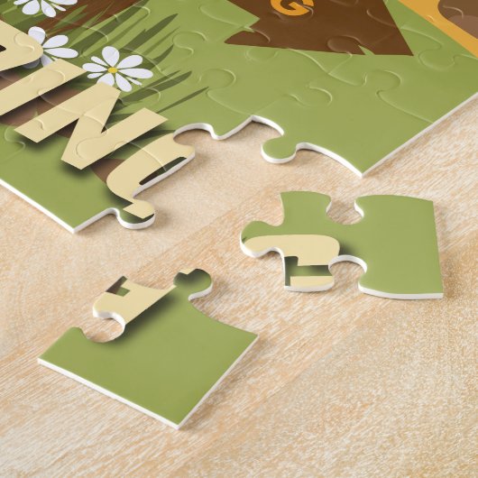 Gone Camping Puzzle Legpuzzel (Zijkant)