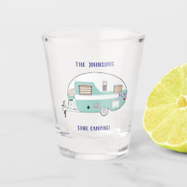 Gone Camping RV Trailer Camper Shot Glass Shot Glas