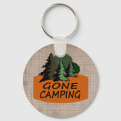 Gone Camping Sleutelhanger (Voorkant)