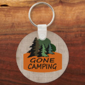 Gone Camping Sleutelhanger (Voorkant)