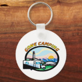 Gone Camping Sleutelhanger (Voorkant)