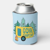 Gone Camping Summer Camp Clipart Happy Trails Camp Blikjeskoeler (Blikje Achterkant)