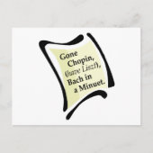 Gone Chopini Briefkaart (Voorkant)