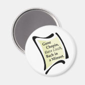 Gone Chopini Magneet (Voorkant / Achterkant)