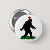 Gone Christmas , Gone Squatchin' Ronde Button 5,7 Cm (Voorkant /achterkant)