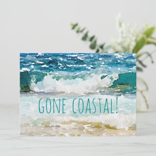 Gone Coastal New Home Wave aangekondigd Aankondiging (Staand voorkant)