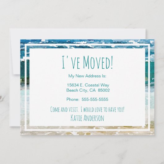 Gone Coastal New Home Wave aangekondigd Aankondiging (Achterkant)