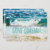 Gone Coastal New Home Wave aangekondigd Aankondiging (Voorkant / Achterkant)