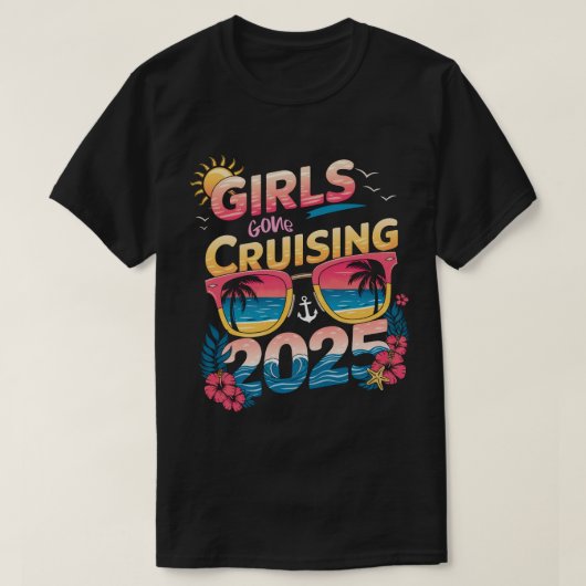 Gone Cruising 2025 Cruise Vakantie Trip Funny Best T-shirt (Design voorkant)