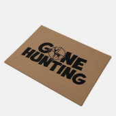 Gone Deer Hunting Deurmat (Schuin)