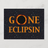 GONE ECLIPSIN-zonnepanelen Briefkaart (Voorkant)