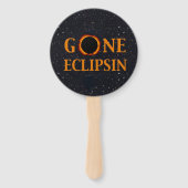 GONE ECLIPSIN-zonnepanelen Handwaaier (Voorkant)