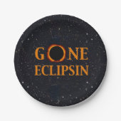GONE ECLIPSIN-zonnepanelen Papieren Bordje (Voorkant)
