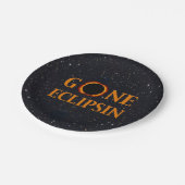 GONE ECLIPSIN-zonnepanelen Papieren Bordje (Gekanteld)