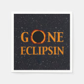 GONE ECLIPSIN-zonnepanelen Servetten (Voorkant)