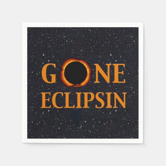 GONE ECLIPSIN-zonnepanelen Servetten (Voorkant)