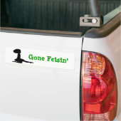 "Gone Feisin" Ierse Dans bumpersticker (Op Truck)
