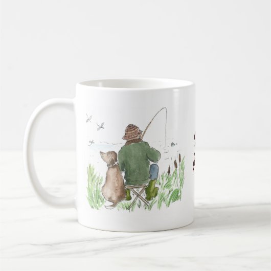 Gone fish" - Coffee Mok (Links)