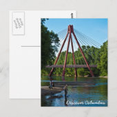 Gone Fish in East Fork White River Briefkaart (Voorkant / Achterkant)