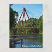 Gone Fish in East Fork White River Briefkaart (Voorkant)