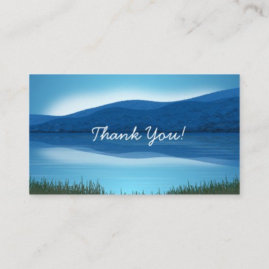 Gone Fishin' Baby shower Diaper Raffle Informatiekaartje (Achterkant)