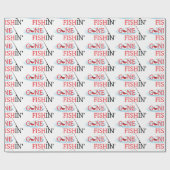 Gone Fishin Cadeaupapier (Vlak)