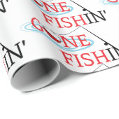 Gone Fishin Cadeaupapier (Rol Hoek)