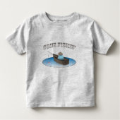 Gone Fishin' Kinder Shirts (Voorkant)