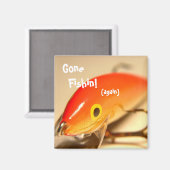Gone Fishin!, (opnieuw) Magneet (Voorkant / Achterkant)