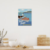 Gone Fishin Poster (Keuken)
