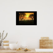 Gone Fishin' Poster (Keuken)