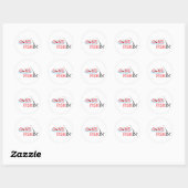 Gone Fishin Ronde Sticker (Vel)