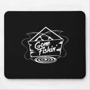 Gone Fishin' Shirt Vist liefhebbers of visser GIF Muismat