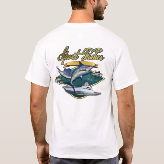 Gone Fishin T-shirt (Achterkant)