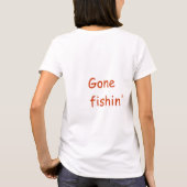 Gone Fishin' T-shirt (Achterkant)