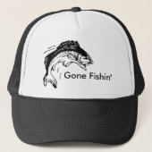 Gone Fishin' Trucker Pet (Voorkant)